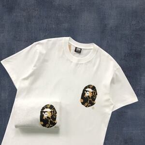 STUSSY Men's White Short Sleeve